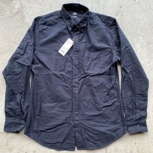 Uniqlo Men’s Oxford Slim Fit Long Sleeve - Large